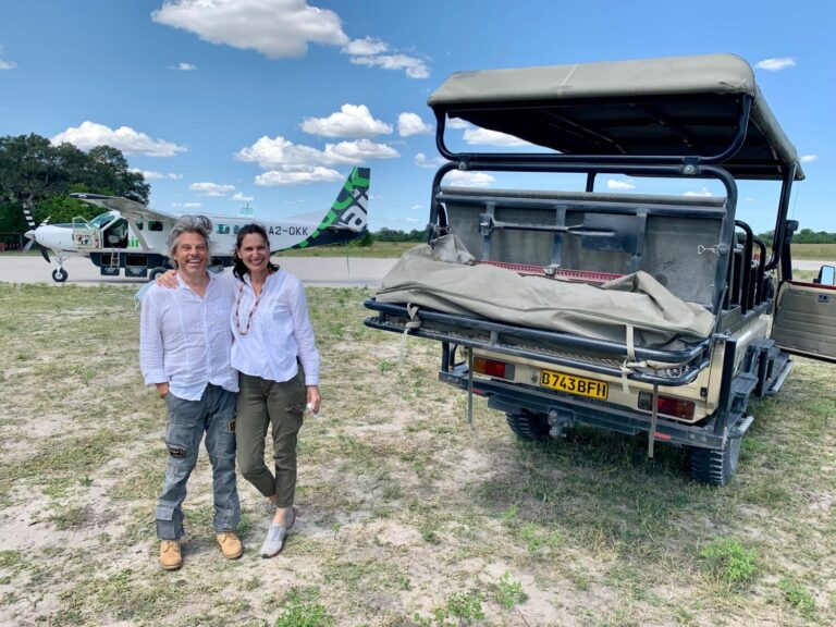 Airstrip Landepiste Khwai Botswana